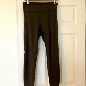 Black Lululemon Leggings 28” Inseam